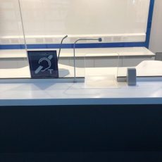 CONTACTA INTERKOM STS-K058, ZESTAW INTERKOMOWY Z PĘTLĄ INDUKCYJNĄ, Z MIKROFONEM POWIERZCHNIOWYM PRZYKLEJANYM NA SZYBĘ