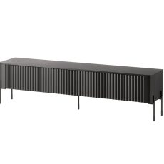 Szafka RTV VERA 190x40x50 czarny mat