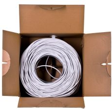 Kabel sieciowy Lanberg LCU6-12CU-0305-S (UTP; 305m; kat. 6; kolor szary)