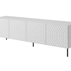 Szafka RTV HOLE 190x40,5xH59,5 biały mat