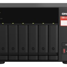 Qnap TS-673A-8G, Tower, 6 x 2.5"/3.5" SATA, AMD Ryzen V1500B 4C/8T, 8GB DDR4 (Max. 64GB), 2 x 2.5GbE, optional 10GbE, Single PSU, 250W