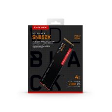 Dysk SSD WD Black SN850X WDS400T2X0E (4 TB ; M.2; PCIe NVMe 4.0 x4)