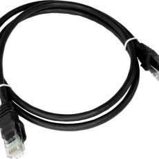 ALANTEC PATCH-CORD U/UTP KAT.6 PVC 0.5M CZARNY