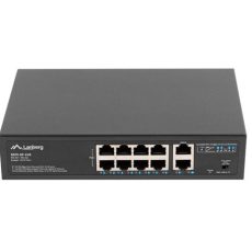 LANBERG SWITCH POE+ RACK 10"/19" (8X 100MB/S POE+, 2X 1GB/S) RSFE-8P-2GE-120