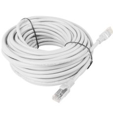 Patchcord UTP Lanberg PCU5-10CC-1500-S (RJ45 - RJ45 ; 15m; UTP; kat. 5e; kolor szary)