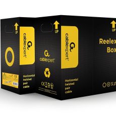 GEMBIRD FTP KABEL DRUT KAT 6 CCA ECA 305M SZARY