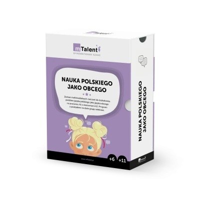 MTALENT OPROGRAMOWANIE - NAUKA JĘZYKA POLSKIEGO JAKO JĘZYKA OBCEGO