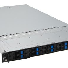 Platforma Asus Rack (1U) RS500A-E12-RS12U/1600W AMD Epyc 9004 (12x NVMe, 2xGPU, 2x1Gbe, IPMI, 1+1 1600W)