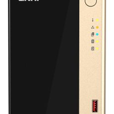 Qnap TS-264-8G, Tower, 2 x 2.5"/3.5" SATA, Intel Celeron N5105/N5095 4C/4T, 8 GB DDR4 onboard not expandable, 2 x 2.5GbE, optional 10GbE, External adapter (PSU)