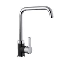 Bateria kuchenna PYRAMIS SILVIO DUO 090929538 granit czarny chrom (czarny nakrapiany)