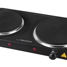 ESPERANZA KUCHENKA ELEKTRYCZNA YELLOWSTONE 1500W + 1000W CZARNA EKH014K