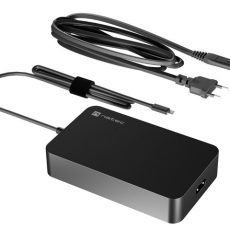 NATEC ZASILACZ ŁADOWARKA GRAYLING USB-C 90W DO LAPTOPÓW, TABLETÓW, TELEFONÓW NZU-2035