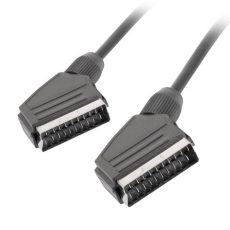 Kabel Lanberg CA-EUEU-10CC-0018-BK (SCART M - SCART M; 1,8m; kolor czarny)