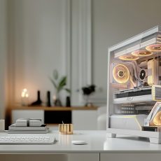 MODECOM OBUDOWA VOLCANO STELLAR PLUS MIDI BIAŁA