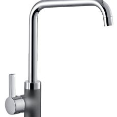 Bateria PYRAMIS SILVIO DUO granit szary beton