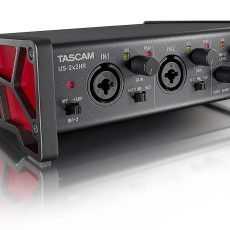 Tascam US-2x2HR - Interfejs USB audio/MIDI wysokiej rozdzielczości (2 wejścia, 2 wyjścia)