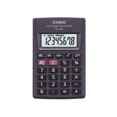 CASIO Kalkulator kieszonkowy HL-4A-B 8-cyfrowy 56x87mm czarny