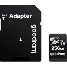 GOODRAM microSDXC 256GB class 10 UHS I + adapter
