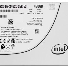 Dysk SSD Solidigm (Intel) S4620 480GB SATA 2.5" SSDSC2KG480GZ01 (DWPD up to 5)
