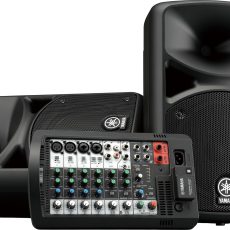 Yamaha STAGEPAS 400BT - Przenośny system PA z 8-kanałowym mikserem i wbudowaną końcówką mocy