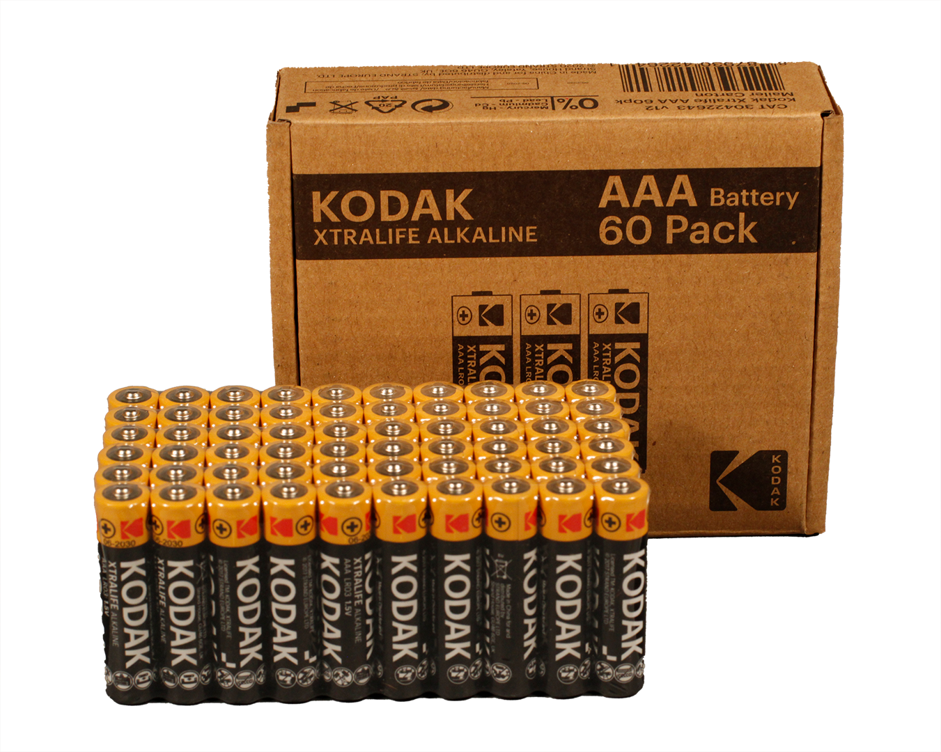 KODAK BATERIE ALKALICZNE XTRALIFE AAA LR3 X 60 SZT.
