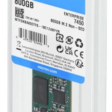 Dysk SSD Micron 7450 MAX 800GB M.2 (22x80) NVMe Gen4 MTFDKBA800TFS-1BC1ZABYYR (DWPD 3)