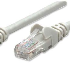 INTELLINET PATCHCORD CAT6 UTP 1M SZARY 100% MIEDŹ 340373