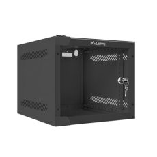 Szafa rack Lanberg WF10-2304-10B (4U; 240mm / 280mm / 310 mm; wisząca; Szklane; 10"; kolor czarny)