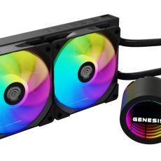 GENESIS CHŁODZENIE WODNE HYDRIA 240 ARGB CZARNE