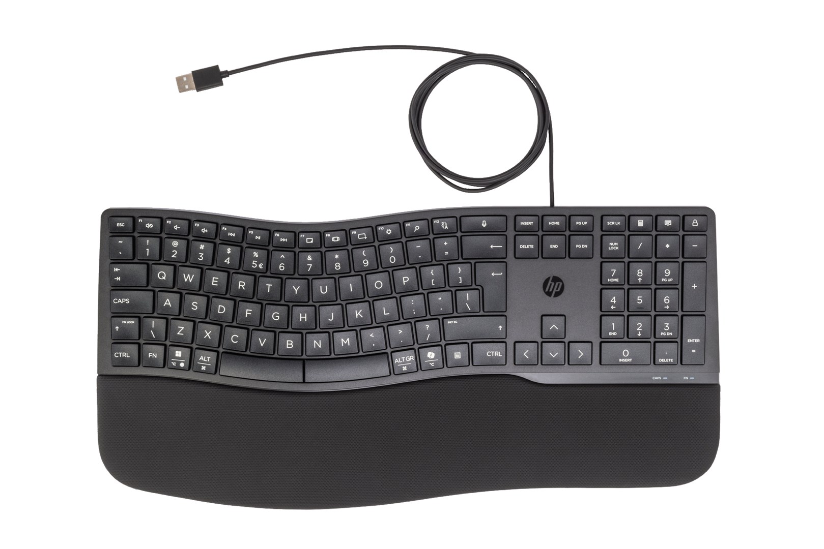 Klawiatura HP 480 Comfort Wired Keyboard przewodowa czarna 8T6M1AA
