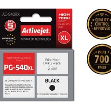 Activejet AC-540RX Tusz (zamiennik Canon PG-540XL; Premium; 25 ml; 700 stron, czarny)