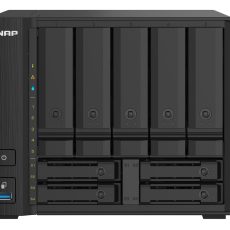 Qnap TS-932PX-4G, Tower,  9 x 2.5"/3.5" SATA, Annapurna Labs Alpine AL324 1.7GH, 4GB DDR4 SODIMM (Max. 16GB), 2 x 10GbE SFP+, 2 x 2.5GbE, External adapter (PSU)