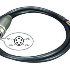 Kabel PLANET CBM23F5F120 Czarny 1,2 m