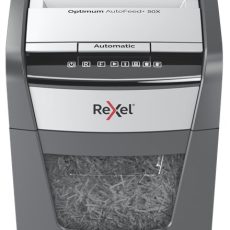 Rexel Niszczarka Optimum AutoFeed+ 50X, (P-4), 50 kartek, 20 l kosz