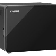 Qnap TS-AI642-8G, Tower, 6 x 2.5"/3.5" SATA, 8-core ARM Cortex 64-bit, onboard 8GB (not expandable), 1 x 2.5GbE + 2 x GbE, External adapter (PSU)