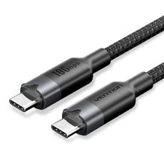 Kabel USB-C do USB-C Vention USB 3.2 5A 10Gbps 1m czarny