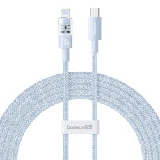Kabel Baseus Gem USB C-Lightning 20W 2m (niebieski)