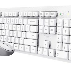 Klawiatura + mysz Trust ODY II Wireless White US
