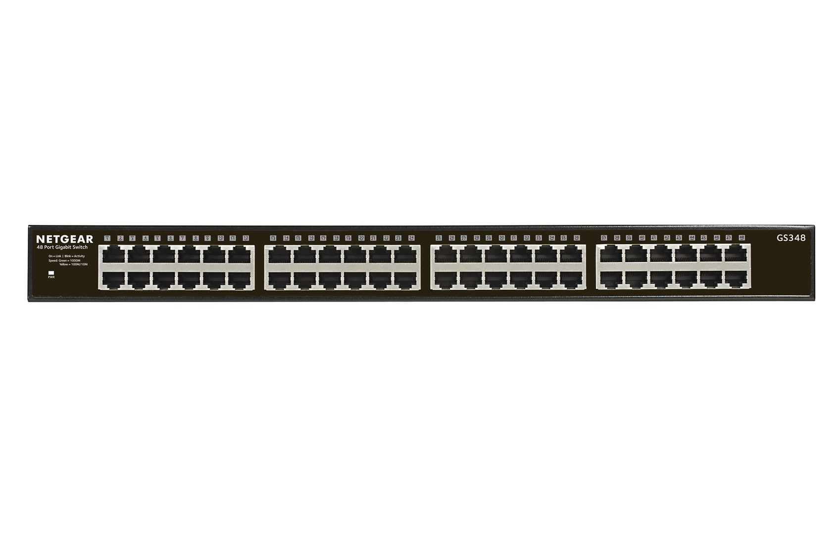 Switch Netgear GS348-100EUS 48p Unmanaged Gigabit