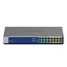 Switch Netgear GS516UP-100EUS 16p PoE 380W (PoE+: 8p PoE++: 8p) Unmanaged Gigabit