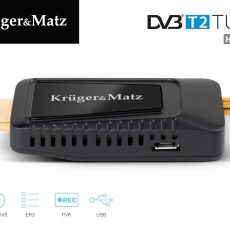 KRUGER & MATZ DEKODER DVB-T2H.265 HEVC MINI KM9999