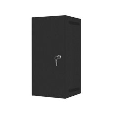 LANBERG SZAFA WISZĄCA RACK 10" 12U 280X310 CZARNA, DRZWI METALOWE (FLAT PACK) WF10-2312-00B