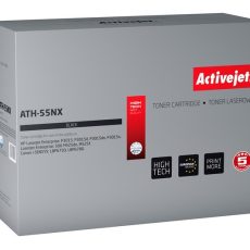 Activejet ATH-55NX Toner (zamiennik HP 55X CE255X, Canon CRG-724H; Supreme; 12500 stron; czarny)