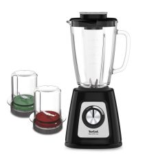 Blender TEFAL BL438831 BlendForce Tabletop, 800 W, materiał dzbanka: plastik, pojemność dzbanka: 1,25 L, kruszenie lodu, kolor: czarny