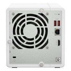 Qnap TS-364-8G, Tower, 3.5" SATA, Intel Celeron N5105/N5095 4C/4T, 8 GB onboard not expandable, 1 x 2.5GbE, External adapter (PSU)
