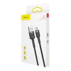 BASEUS KABEL USB DO USB-C CAFULE 3A 1M SZARO-CZARN