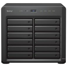 NAS Synology DS3622xs+; Tower; 12x (3.5”/2.5" SATA HDD/SSD); Intel Xeon D-1531;,16 GB DDR4 ECC SODIMM (max. 48GB),2 x 1GbE RJ-45, 2 x 10GbE RJ-45