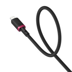 Kabel Baseus Dura 20W 1m USB C - Lightning (szaro-czarny)