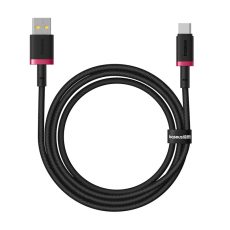 Kabel Baseus Dura USB-Typ C 60W 1m (czerwono-czarny)
