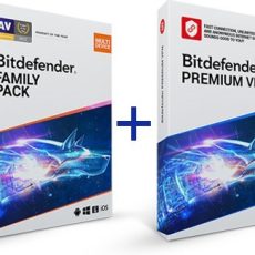 Bitdefender Family Pack + VPN 10U/1Y